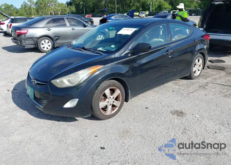 2013 Hyundai Elantra Gls из США, поврежденный, VIN 5NPDH4AE3DH289301